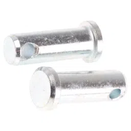 RS PRO 25.4mm Bright Zinc Plated Steel Clevis Pin, 9.5mm Diameter Model No 839016 Bag of 5 Pcs-picture-34