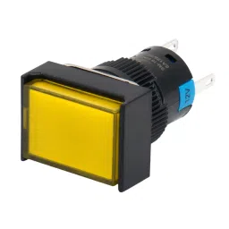 Sibass Electric Rectangle Illuminated Momentary Push Button Yellow 24/220 V, SE-TA16-E11DJ (Pack of 200)-14