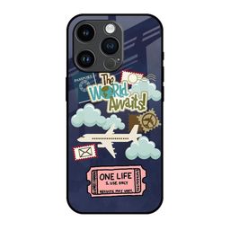QRIOH Floral Printed iPhone 14 Pro Back Case Mobile Accessories-picture-22