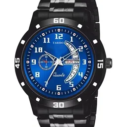 TARIDO Men Printed Dial & Bracelet Style Straps Analogue Watch BLUE-201-53