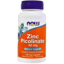 Now Zinc Picolinate (50 mg),  120 veggie capsule(s) -24
