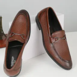 Teakwood Leathers Men's Brown Casual Loafers-image-64