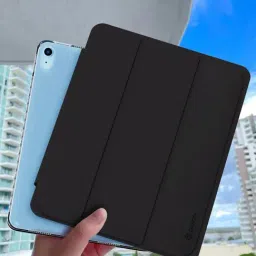 Gripp Ultra Transparent Pc Back Case for Ipad Air 13 Inch (M2/M3) (2024/2025) - Black-picture-34