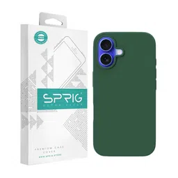 SPRIG Solid Printed iPhone 16 Back Case Mobile Accessories-30