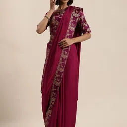 DIVASTRI Woven Design Mysore Silk Saree-picture-39
