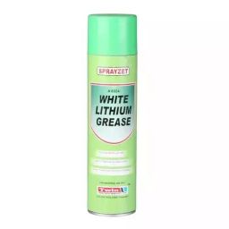 SPRAYZET White Lithium Grease Spray 500 ml for Industrial Use, E3027 (Pack of 6)-image-114