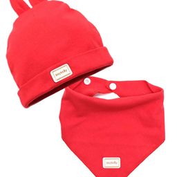 SYGA Infants Kids Red Bib & Feeding Towel-48