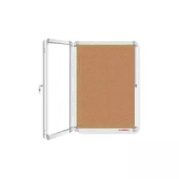 Alkosign NBFC 120240 Beige Color Acrylic Cover Notice Board 1200mm X 2400mm-2
