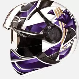 Studds N7 White Large (580 mm) Flip Off-Full Face Helmet, Downtown D3 Decor-image-97