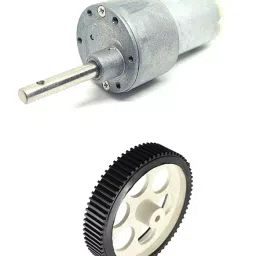 Invento ISC 071-A 12-18 V Geared DC Heavy Duty Motor for Robot Car DIY-35