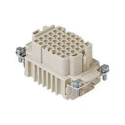 ILME HEAVY DUTY INSERT, RCPT, 42POS, 26-14AWG, CDDF42-38
