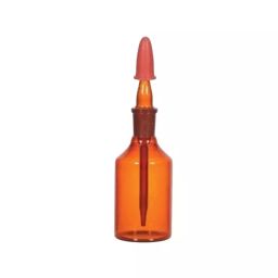 ABGIL Dropping Bottle with Rubber Teat and Interchangeable Pipette 250 ml Amber Borosilicate Glass, BTL-AC-99-04-picture-4
