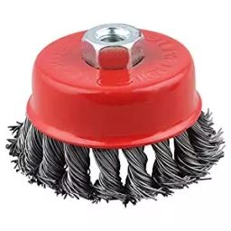 SCEPTRE Twisted Wire Cup Brush Fil Torsade Highly Efficient & Higher Strength(Size 76.2 mm (3 Inch)es)-image-1