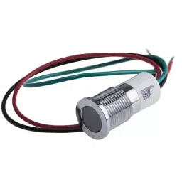RS PRO Panel Mount Indicator 24V DC, Mounting Hole Size 14 mm, Termination Type Lead Wires, IP Rating IP67, Model No 7038970-16