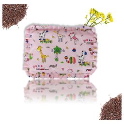 NeonateCare Rai Mustard Seeds Pillow, Baby-Round Head Shaping Baby Pillow Cum Neck Support Portable, Stars Moon Print, Pink ( Multi Print) ( color and design may vary)-picture-1