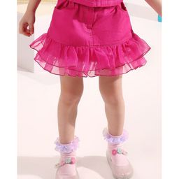 One Friday Flared Skirt - Pink-picture-27