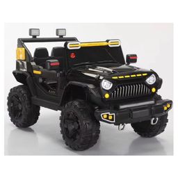 JN Creations 12V Kids Battery Operated Ride-On 4X4 BH-858/868 Jeep with Remote Control (Black Painted)-14