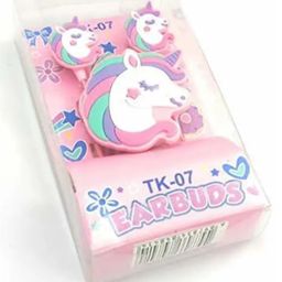 Yamama Unicorn In-Ear Wired Earphone- Cute Unicorn Earphones with Mic for Kids, Girls & Teens Wired Headphones with Deep Bass, 3.5mm Jack, Comfortable Fit Multi-color-23