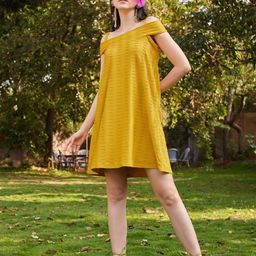 MILOST Women Shoulder Straps A-Line Dress-image-104