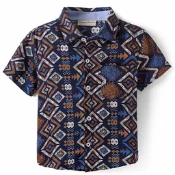 CrayonFlakes Boys Opaque Printed Casual Shirt-picture-3