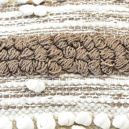 Ariana Striped Structured Sling Bag with Fringed image 2
