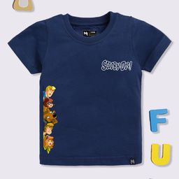 YK X Minute Mirth Boys Scooby-Doo Printed Pure Cotton T-shirt-picture-41