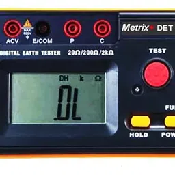Metrix+ Basic Earth Resistance Tester Large Display DET 1501-30