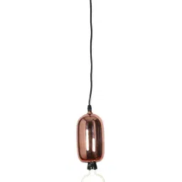 Fos Lighting Modern Copper Glass Capsule Pendant Light - Set of 1-image-7