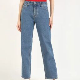 Calvin Klein Jeans Blue Cotton Slim Fit Jeans-image-16