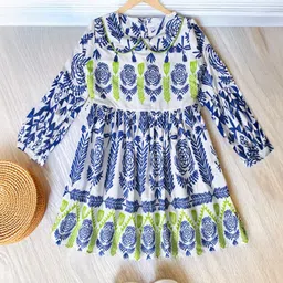 BAESD Floral Print Fit & Flare Dress-11