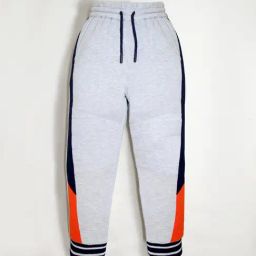 Cherry Crumble By Nitt Hyman Boys Grey Self Design Track Pant-image-40
