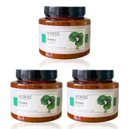 Richfeel Brahmi Intensive Repair Hair Pack (500 gm) - Pack of 3-image-92