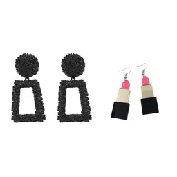 Pinapes Contemporary Drop Earrings-picture-30