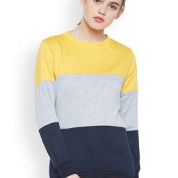 Belle Fille Yellow Full Sleeves Sweatshirt-image-17