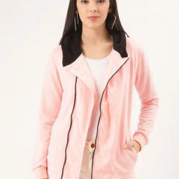 Belle Fille Pink Regular Fit Jacket-picture-37