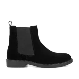 Carlo Romano Men's Black Chelsea Boots-85