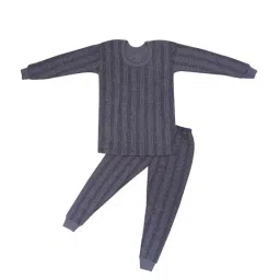 Tiny Bugs Kids Grey Cotton Thermal Set-image-80