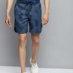 ALCIS Navy Printed Shorts-image-78