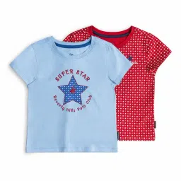 Beverly Hills Polo Club Kids Multicolor Printed Tees (Pack Of 2)-image-5