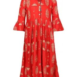 Aarika Kids Red Printed Kurta-picture-17