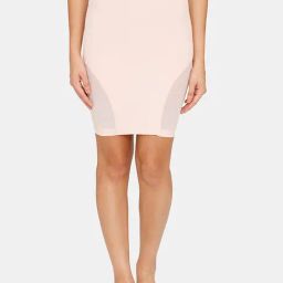 Zivame Light Pink Shaping Skirt-image-78