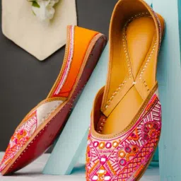 NR by Nidhi Rathi Women's Multicolor Ethnic Juttis-image-87