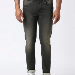 Pepe Jeans Black Super Skinny Fit Lightly Washed Jeans-image-94