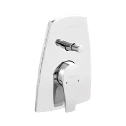 Parryware Edge Bottom Lever 2 Way Diverter with Concealed Chrome, G4850A1+G5051A1 (Pack of 2 Piece) image 2