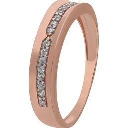 Malabar Gold and Diamonds 18k (750) BIS Hallmark Rose Gold Ring for Women-image-29