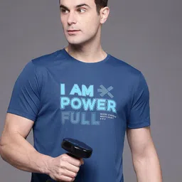 HRX by Hrithik Roshan Printed Rapid-Dry Training T-shirt-image-67