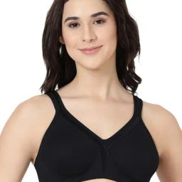 BLOSSOM Black Full Coverage Shaper Bra-9