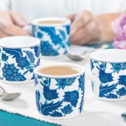 Larah by Borosil White Opalware New Iris Mug Set-picture-34