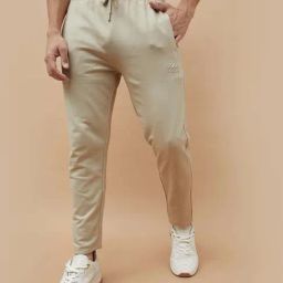 Kappa Beige Cotton Regular Fit Trackpants-image-78