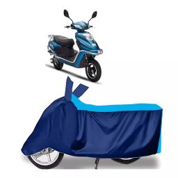 Auto Pearl Two Wheeler Cover for TVS Sport BS6 - Cyan, Blue-image-50